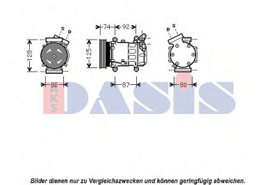 AKS DASIS 851609n -  Компрессор, кондиционер
